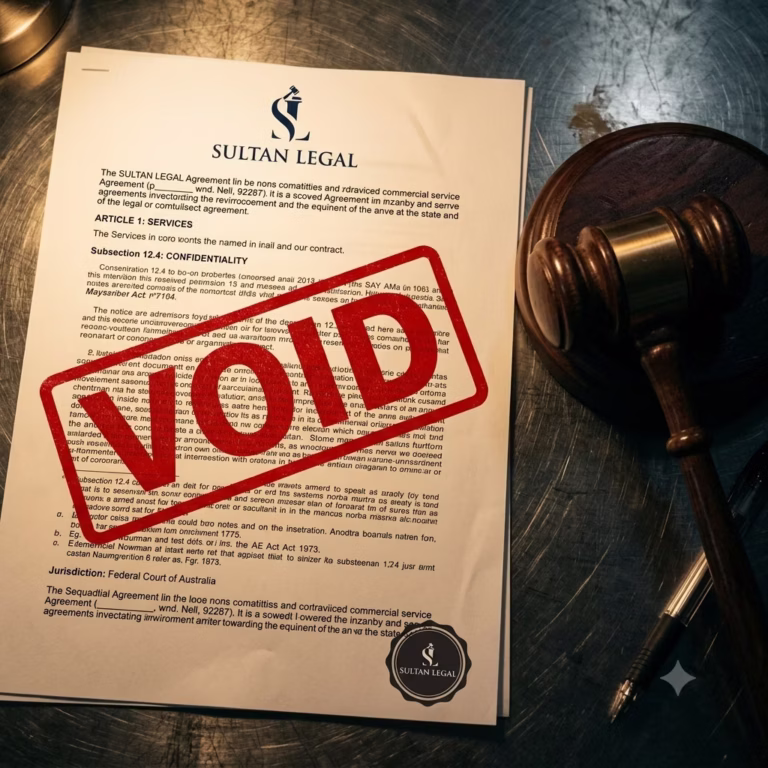 Avoiding unfair standard form contracts with a business terms and conditions lawyer
